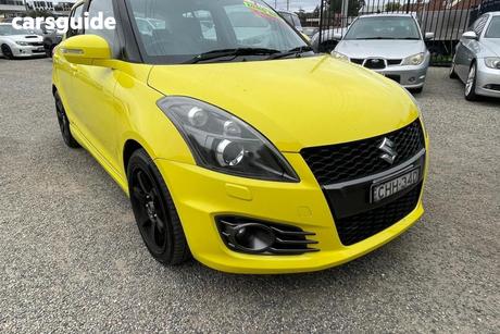 Yellow 2012 Suzuki Swift Hatch SPORT