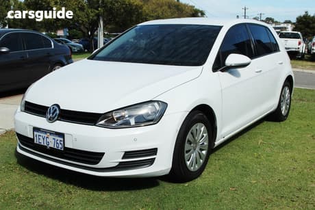 White 2016 Volkswagen Golf Hatchback 92 Tsi Trendline