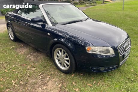 Blue 2006 Audi A4 Cabriolet Cabriolet