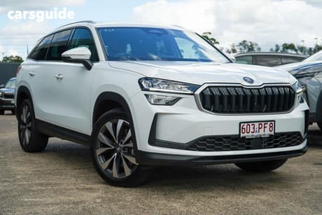 White 2025 Skoda Kodiaq Wagon Select (4X4)