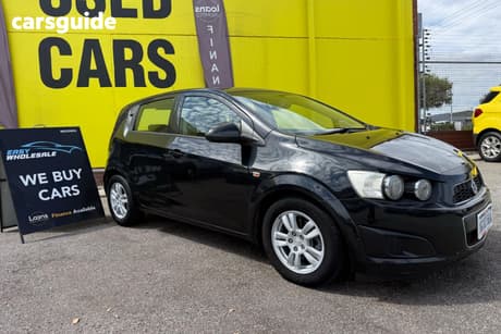 Black 2013 Holden Barina Hatchback Cd