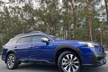 Blue 2024 Subaru Outback Wagon Awd Touring