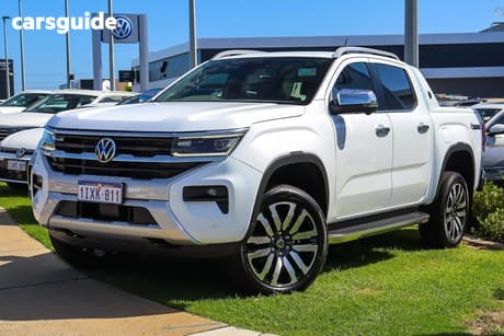 White 2024 Volkswagen Amarok Dual Cab Utility Aventura Tdi600 4Motion