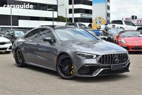 Grey 2020 Mercedes-Benz CLA45 Coupe S 4Matic+