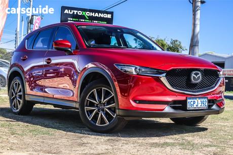 Red 2017 Mazda CX-5 Wagon Akera (4X4)