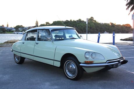Cream 1974 Citroen D Sedan Special Deluxe