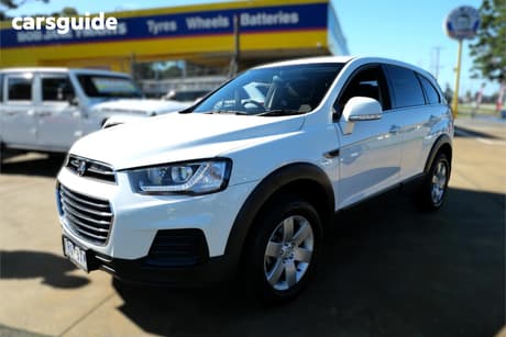 White 2016 Holden Captiva Wagon 7 Ls (Fwd)