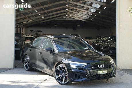 Black 2022 Audi S3 Sedan 2.0 Tfsi Quattro