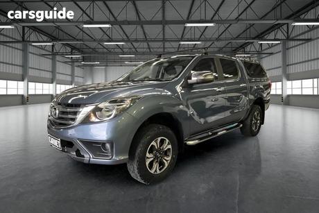 Blue 2018 Mazda BT-50 Dual Cab Utility Xtr (4X2) (5Yr)