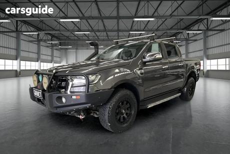 Grey 2016 Ford Ranger Dual Cab Utility Xlt 3.2 (4X4)
