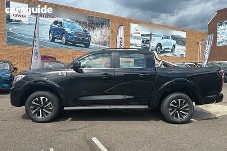 Black 2025 GWM Cannon Dual Cab Utility Lux (4X4)