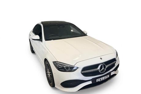 White 2022 Mercedes-Benz C200 Sedan Edition C Mhev