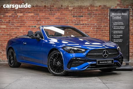 Blue 2025 Mercedes-Benz CLE-Class Convertible CLE300 4WD