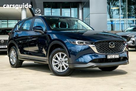 Blue 2024 Mazda CX-5 Wagon G20 Maxx (Fwd)