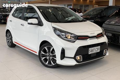 White 2023 Kia Picanto Hatchback Gt-Line (Pe)