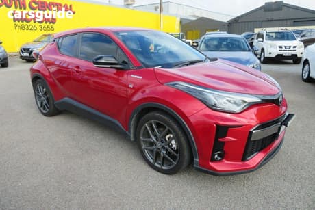 Red 2020 Toyota C-HR Wagon Gr-S (2Wd) Hybrid