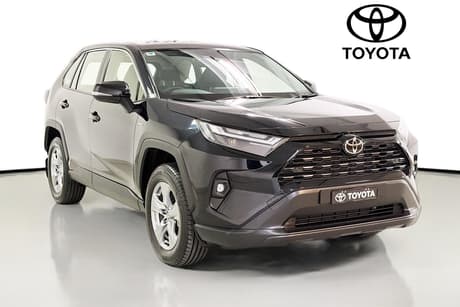 Black 2025 Toyota RAV4 Wagon Gx (2Wd) Hybrid