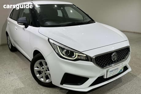 White 2021 MG MG3 Hatchback Core