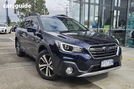 Blue 2019 Subaru Outback Wagon 2.5I Premium