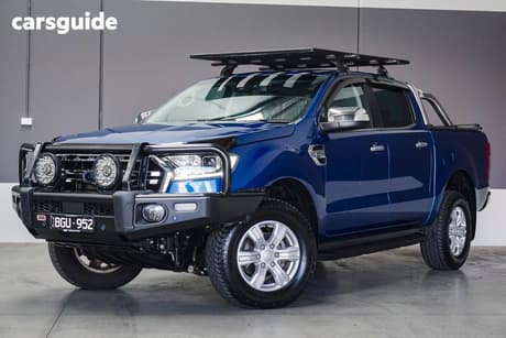 Blue 2020 Ford Ranger Double Cab Pick Up Xlt 3.2 (4X4)
