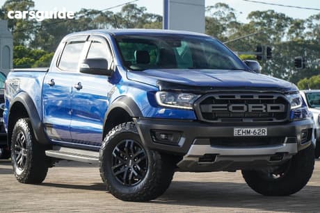 Blue 2019 Ford Ranger Double Cab Pick Up Raptor 2.0 (4X4)