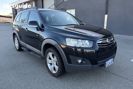 Black 2012 Holden Captiva Wagon 7 Cx (4X4)