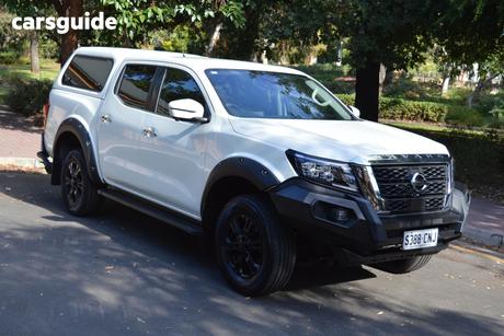 White 2021 Nissan Navara Dual Cab Pick-up St-X (4X4) Leather/Sunroof