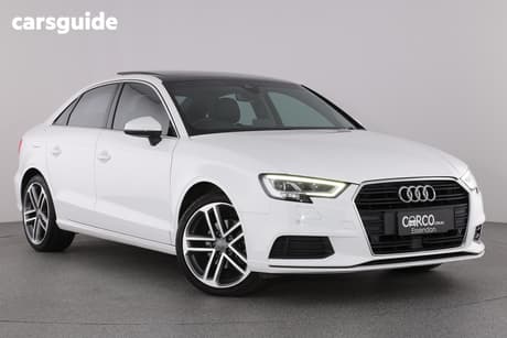 White 2019 Audi A3 Sedan 35 Tfsi (1.4 Tfsi)