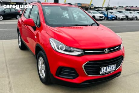 Red 2017 Holden Trax Wagon Ls