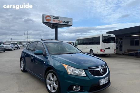 Green 2012 Holden Cruze Hatchback Sri
