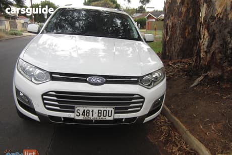 White 2015 Ford Territory SUV SZ MKII