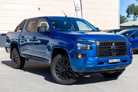 Blue 2025 Mitsubishi Triton Double Cab Pick Up Glx-R (4X4)