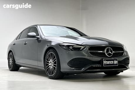 Grey 2022 Mercedes-Benz C200 Sedan Edition C Mhev