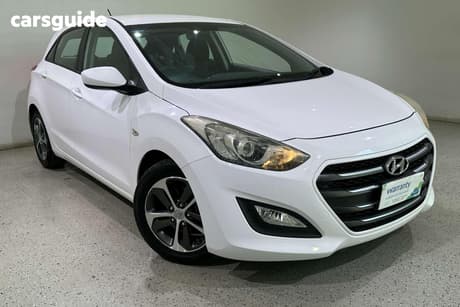 White 2015 Hyundai I30 Hatchback Active