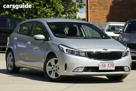 Silver 2016 Kia Cerato Hatchback S