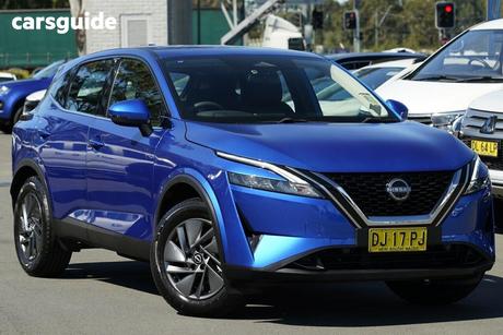 Blue 2023 Nissan Qashqai Wagon St