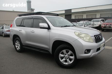 Silver 2011 Toyota Landcruiser Prado Wagon Gxl (4X4)