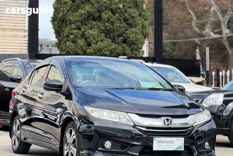 Black 2017 Honda GRACE- Sedan HV EX--(H)