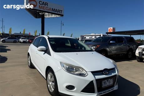 White 2012 Ford Focus Hatchback Ambiente