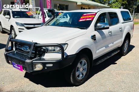 White 2019 Ford Ranger Double Cab Pick Up Xlt 3.2 (4X4)