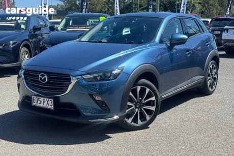 Blue 2021 Mazda CX-3 Wagon S Touring (Fwd)