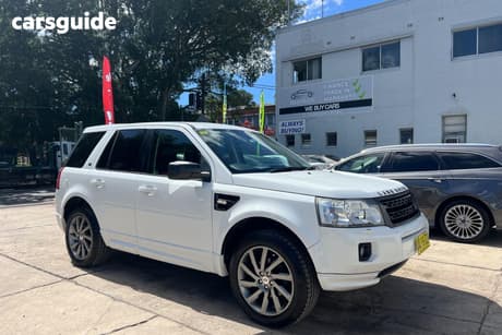 White 2011 Land Rover Freelander 2 Wagon Hse (4X4)