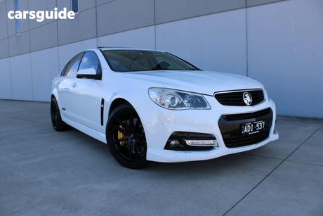 White 2014 Holden Commodore Sedan Ss-V Redline