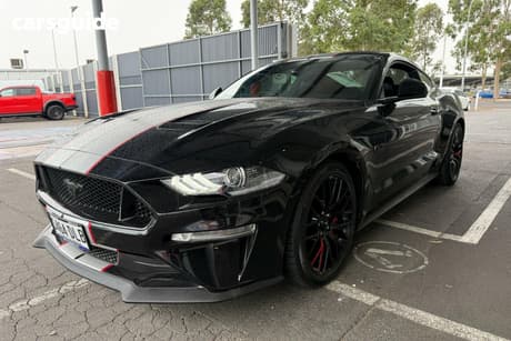 Black 2017 Ford Mustang Coupe Fastback Gt 5.0 V8