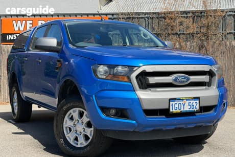 Blue 2018 Ford Ranger Dual Cab Utility Xls 3.2 (4X4)