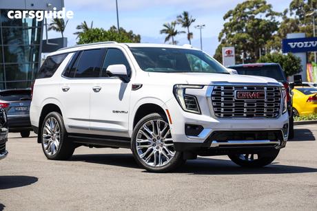 White 2025 Gmc Yukon Wagon Denali