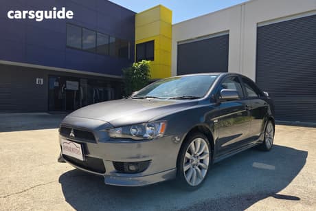 Grey 2008 Mitsubishi Lancer Sedan Vr-X