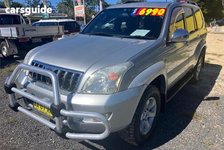 Silver 2004 Toyota Landcruiser Prado Wagon Grande (4X4)