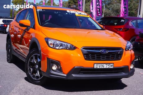 Orange 2018 Subaru XV Wagon 2.0I Premium