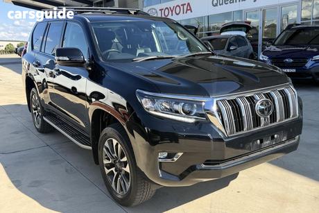 Black 2022 Toyota Landcruiser Prado Wagon Gxl